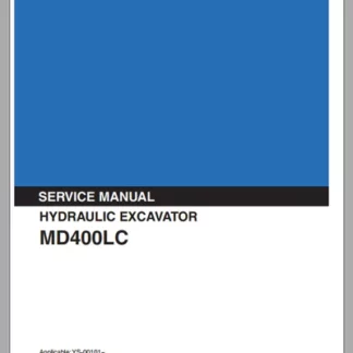 Download Kobelco MD400LC Hydraulic Excavator Service Repair Manual PDF