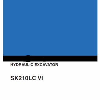 Kobelco SK210 SK210LC Crawler Excavator serial YQ07 Illustrated Parts Manual PDF Download